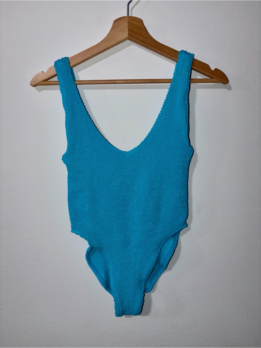 NWT Love and Bikinis One Piece Swimsuit Marabella Scuba Blue - Picture 3 of 5